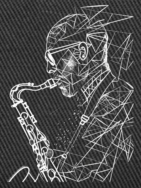 Saxophone Player Sketch