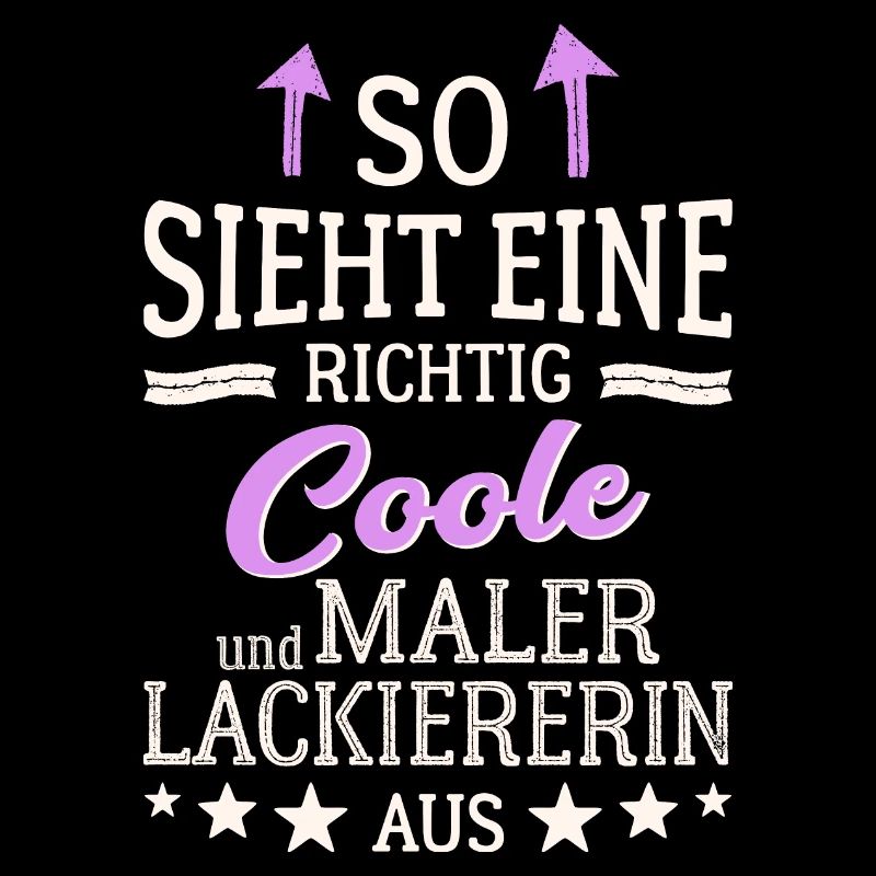 So sieht eine richtig coole Maler Lackiererin aus