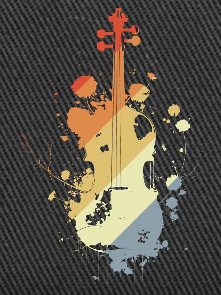 Violin Retro
