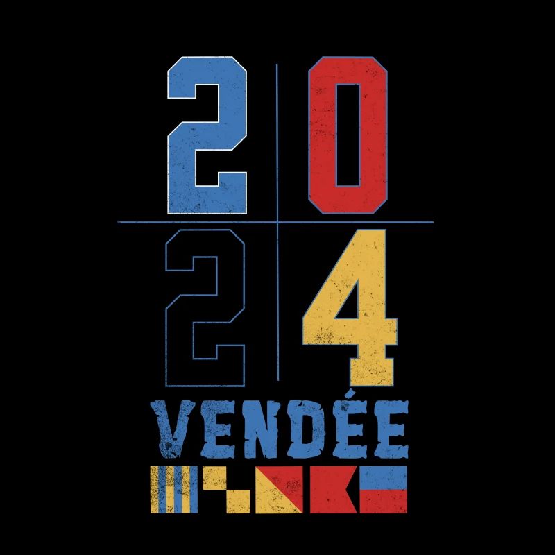 Design régate globe Année 2024 Vendée 
