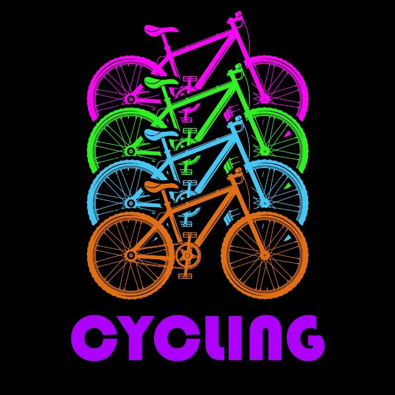 Le vélo, c’est une joie de vivre colorée
