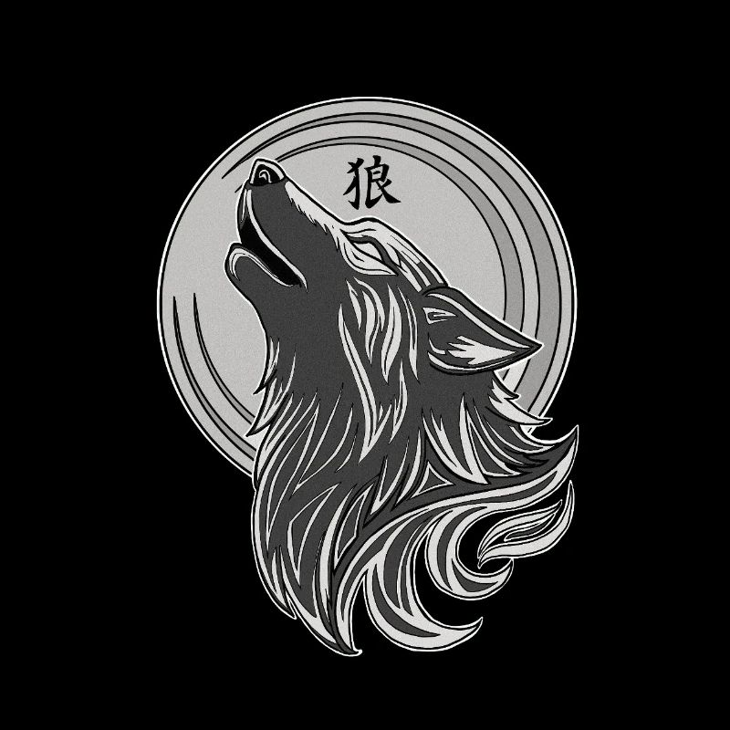 Tribal Wolf
