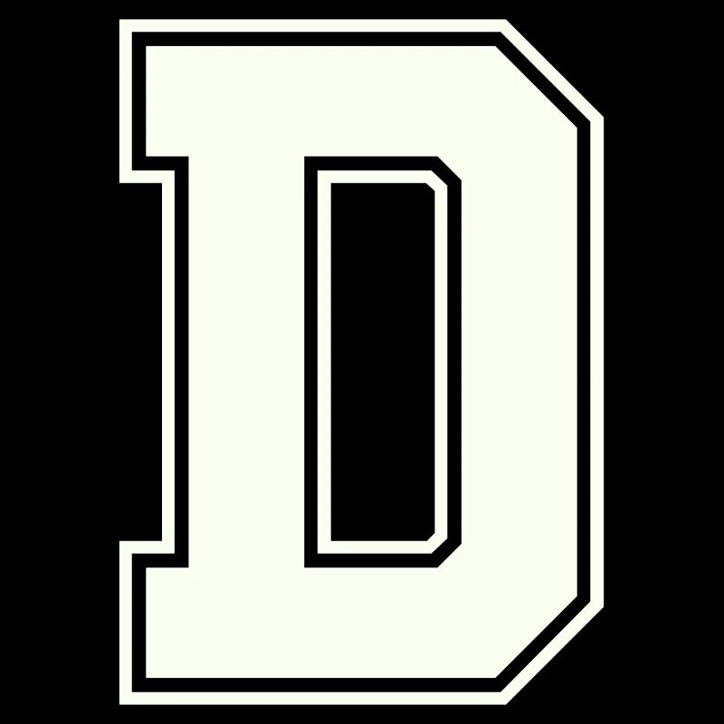D Buchstabe