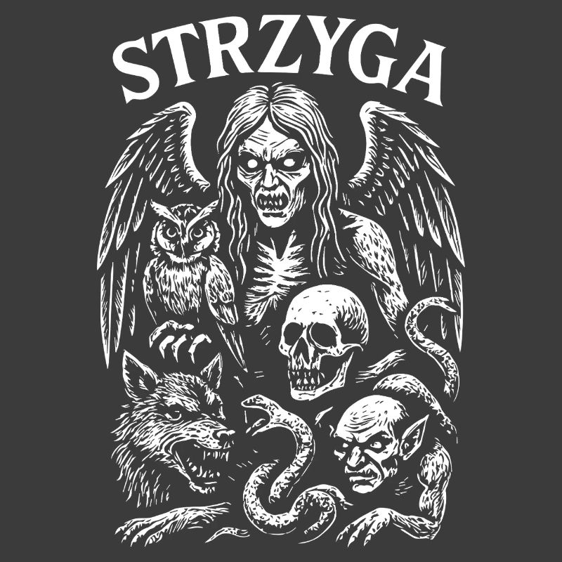 Dark Gothic Mythical Creature Design