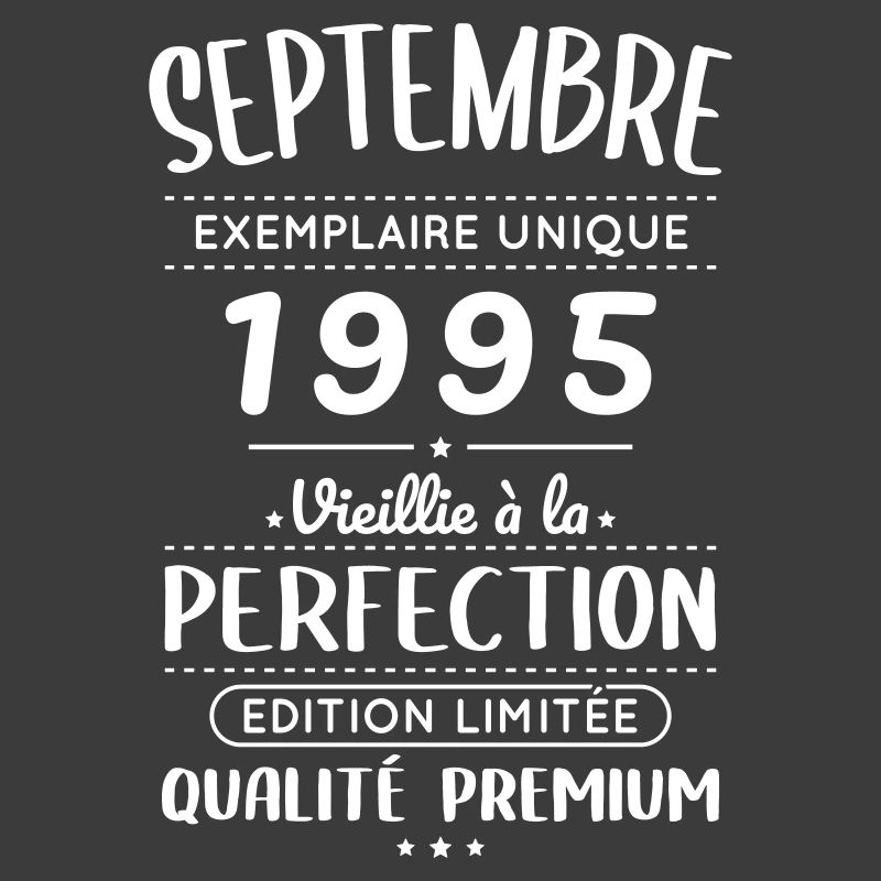 30. Geburtstag - September 1995 Perfektion