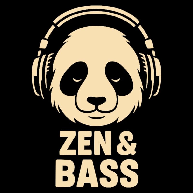 Panda avec un casque