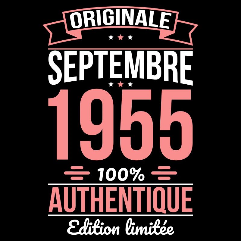 Anniversaire 70 ans - Originale - Septembre 1955