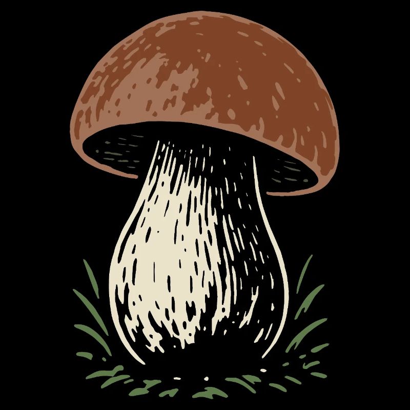 Cueilleur de cèpes - champignons - dicton