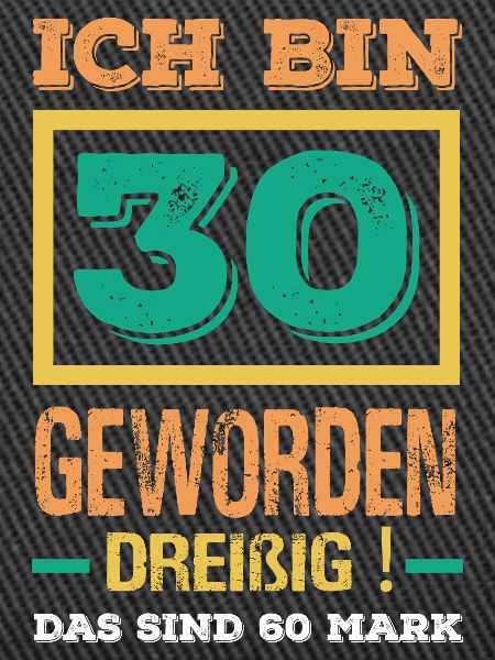 Funny 30th birthday gift