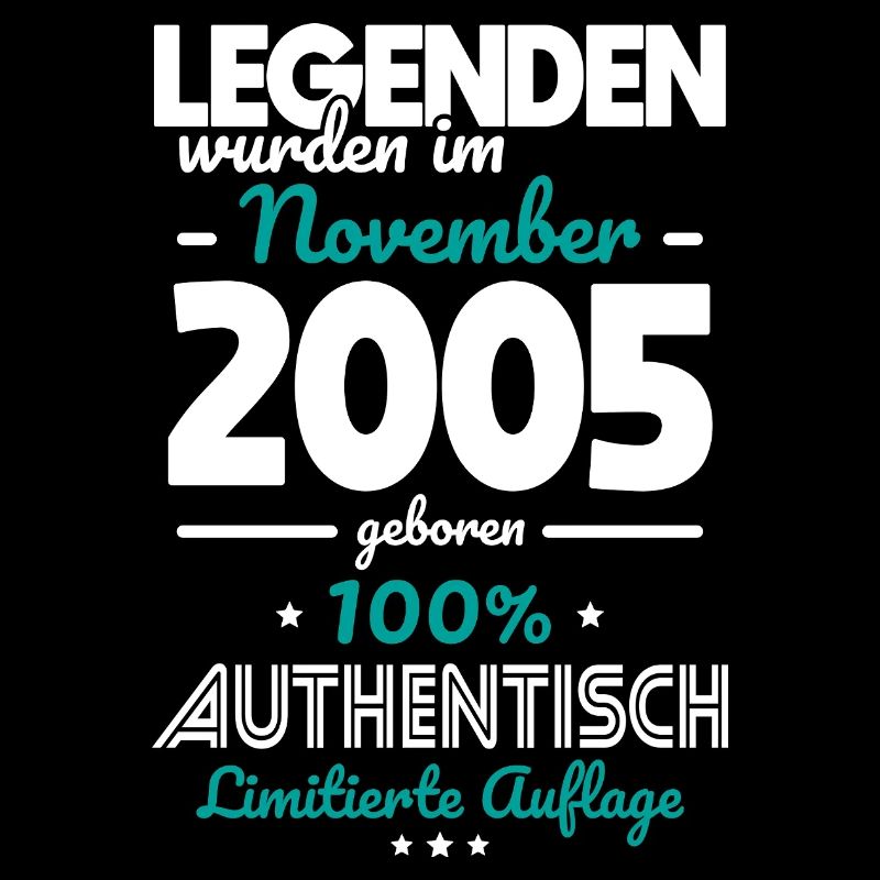 20. Geburtstag - Legenden wurden im November 2005