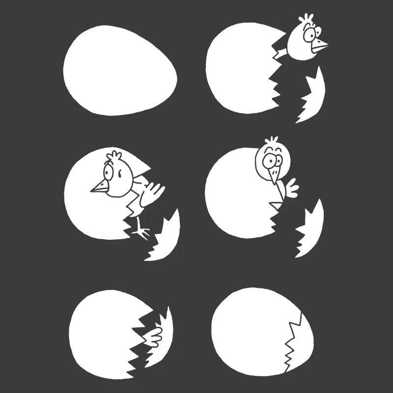 Die Welt entdecken oder nicht (weiß)