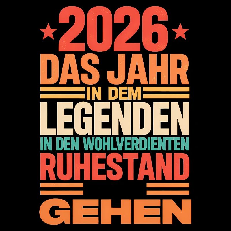 2026 Legend Retirement – Retraité Retraité Geschen