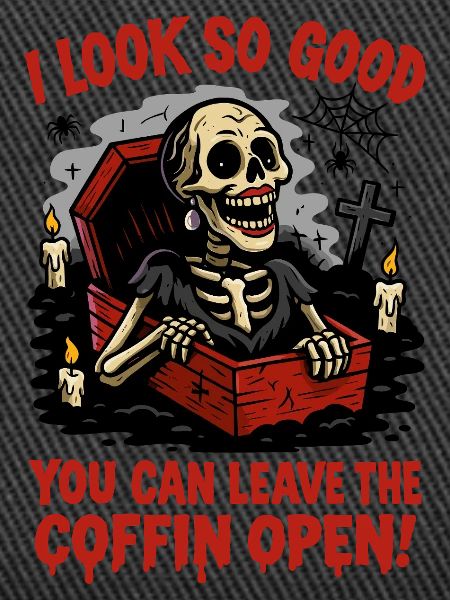 Open Coffin Style