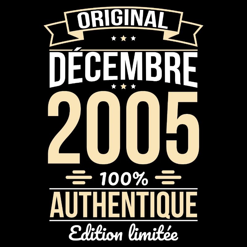 Anniversaire 20 ans - Original - Décembre 2005