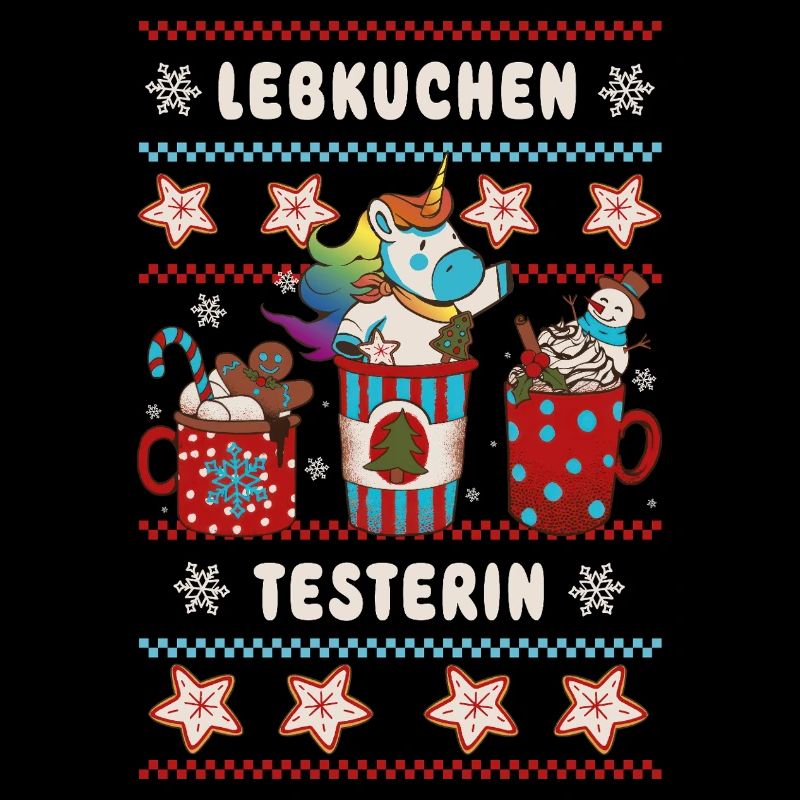 Lebkuchen Testerin - Einhorn - Mädchen & Frauen