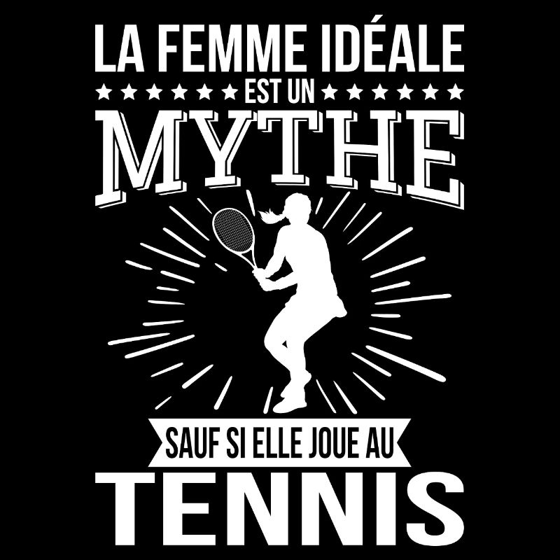 Die ideale Frau, ein Mythos, es sei denn, sie spielt Tennis