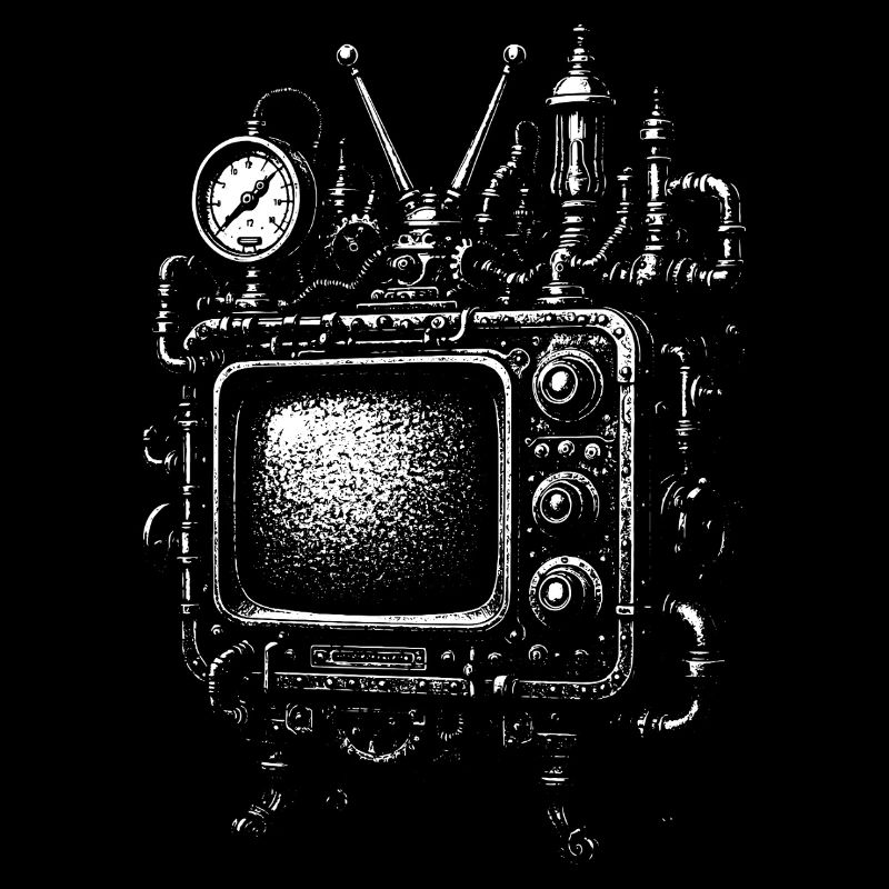 Steampunk TV-Motor