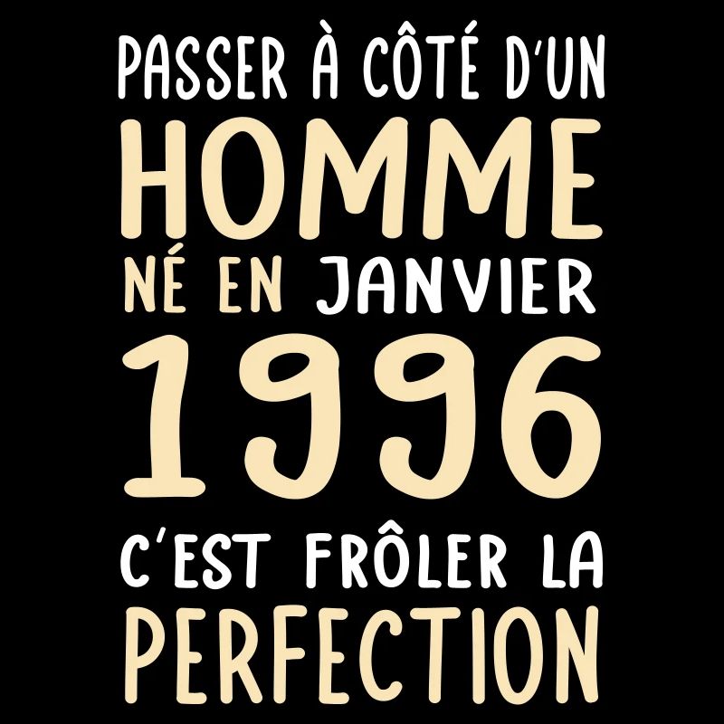 Anniversaire 30 ans - Né en Janvier 1996