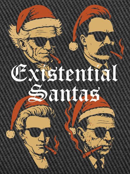 Existential Santas in Sunglasses