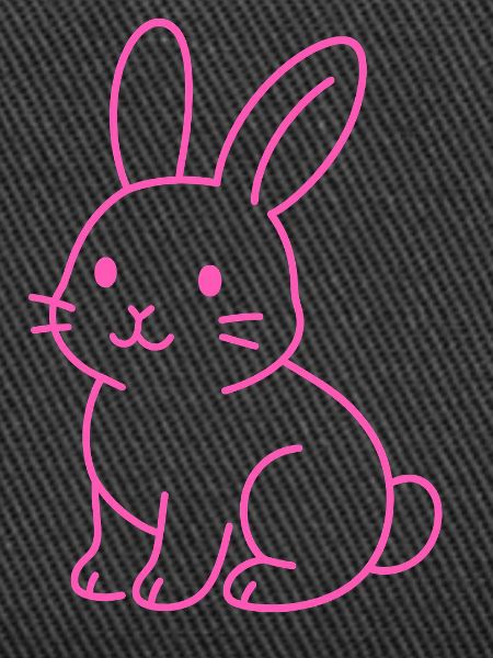 Lapin néon