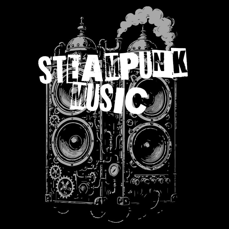 Steampunk-Musiklautsprecher