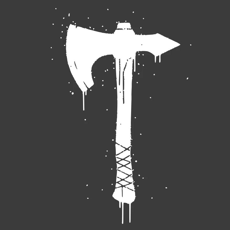 Viking Axe Graffiti Weapon Vector