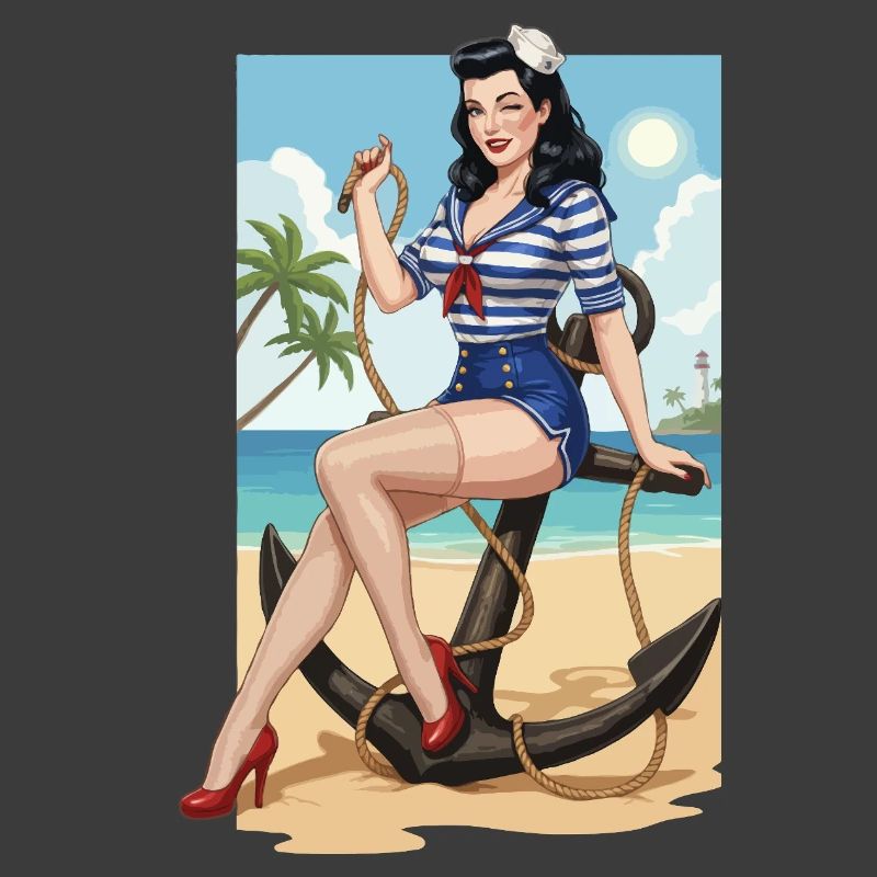 Strandsegler-Pinup