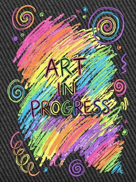Art In Progress Kritzelei