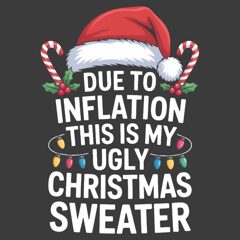 Pull de Noël moche et moche de l’inflation