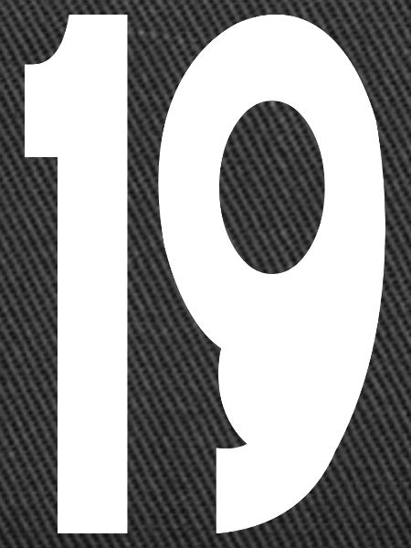 19 Nineteen Number 19