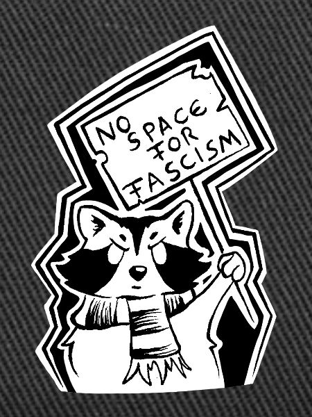 Trashpanda against Fascism