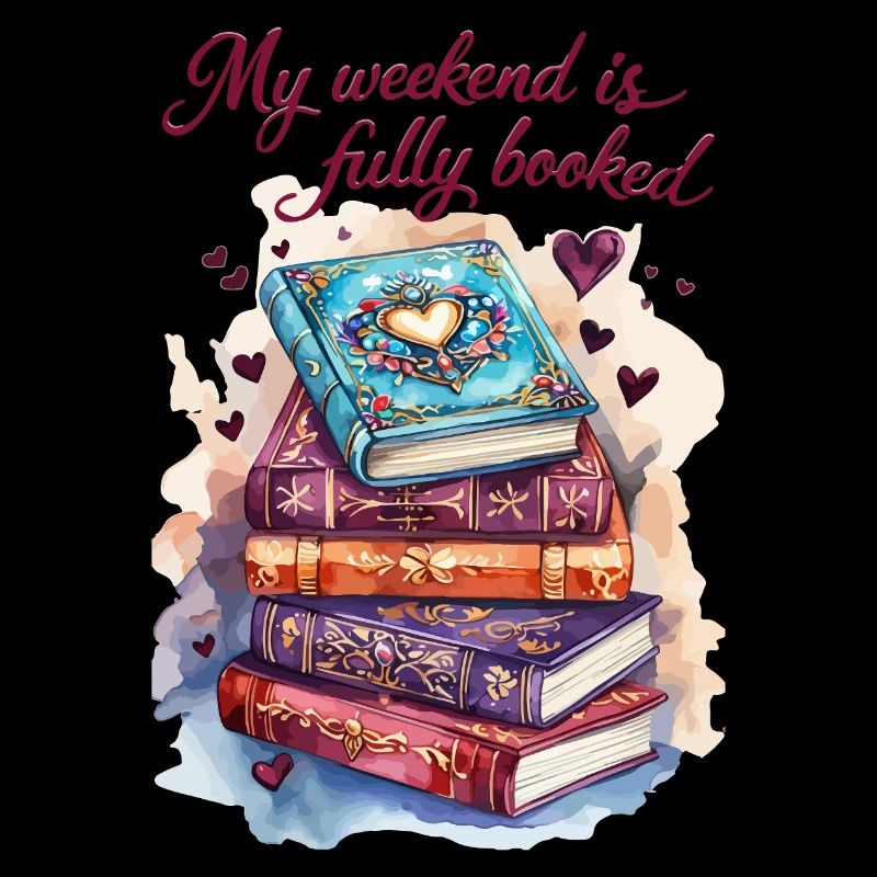 My weekend is completely planned with books