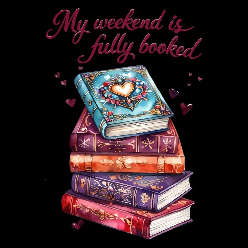 My weekend is completely planned with books