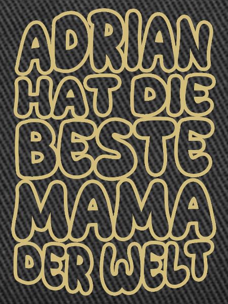 Cadeau pour Adrian