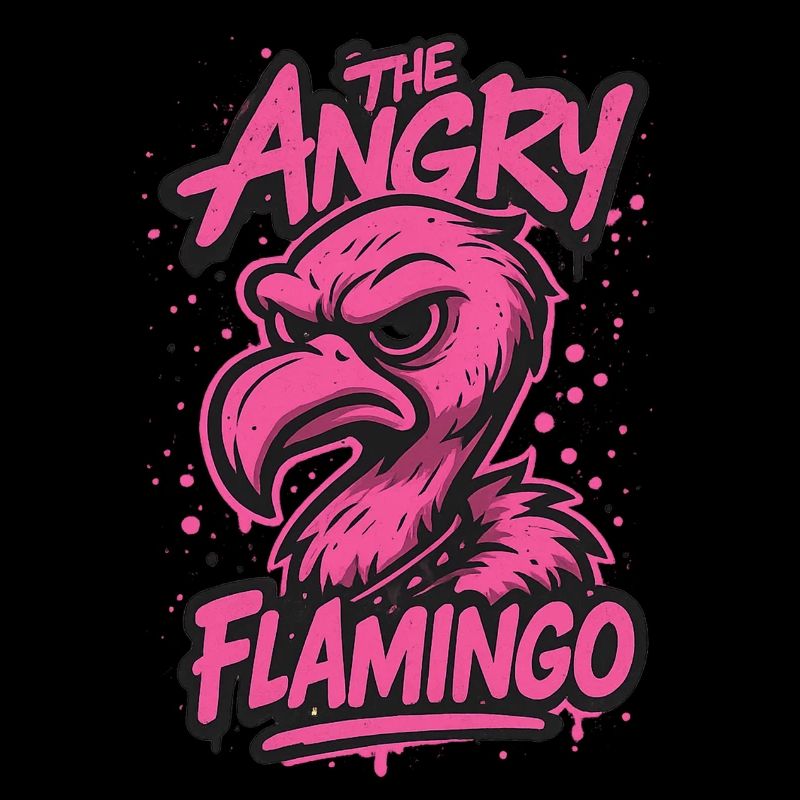 Der wütende Flamingo