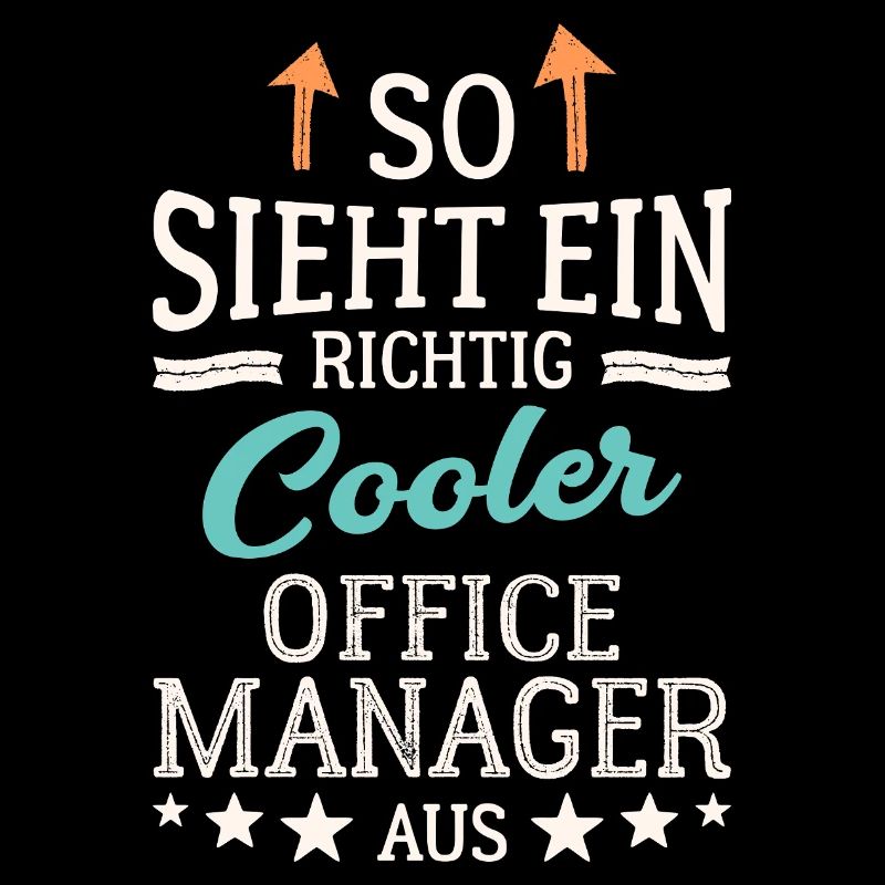 Cooler Office Manager  Teamführung Büro