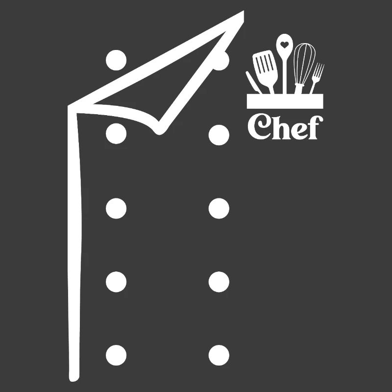 Funny Chef Head Chef Baker Chef Uniform With Tools