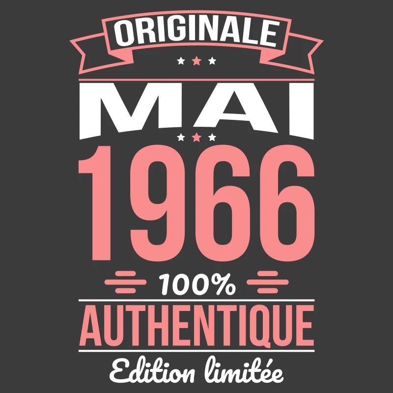 Anniversaire 60 ans - Originale - Mai 1966