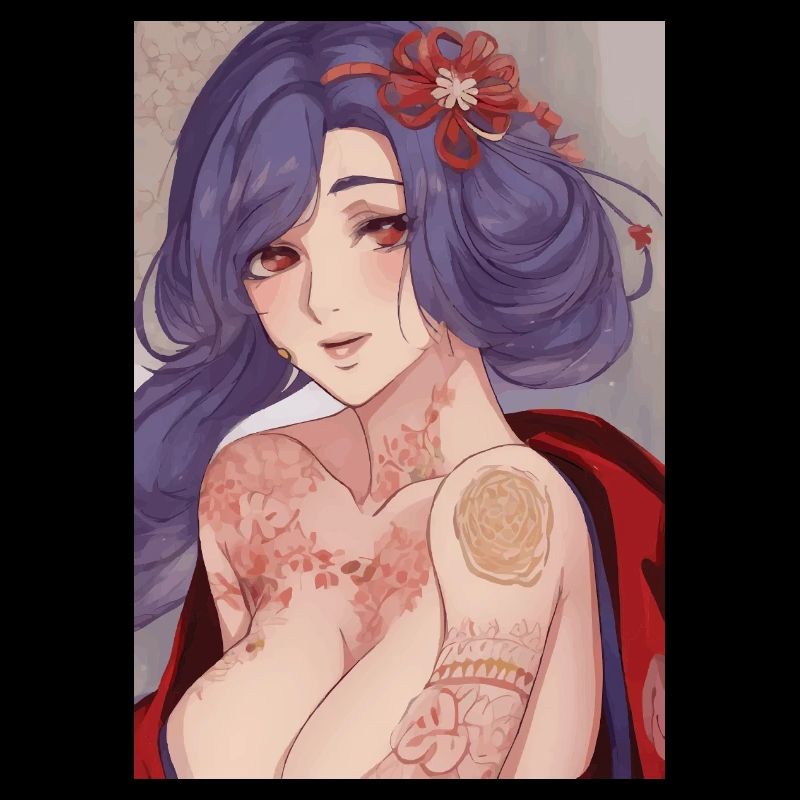 Geisha Bloom Tattooed 