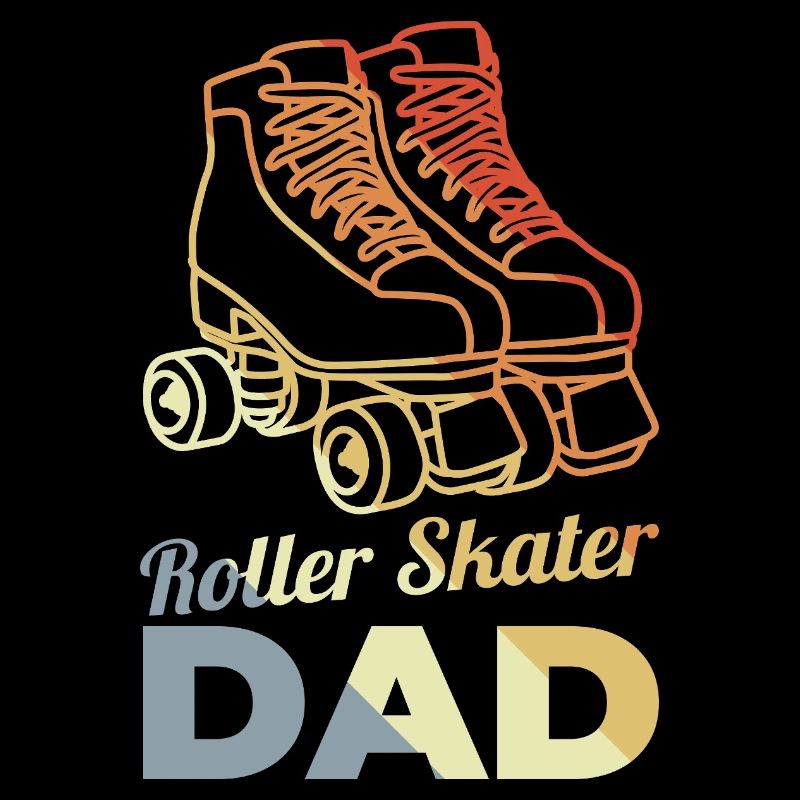 Rollschuh Papa