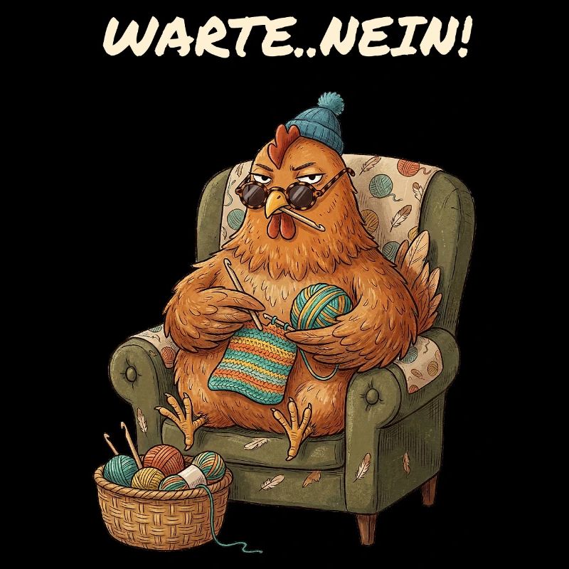 Lustiger Spruch Hühner Mama