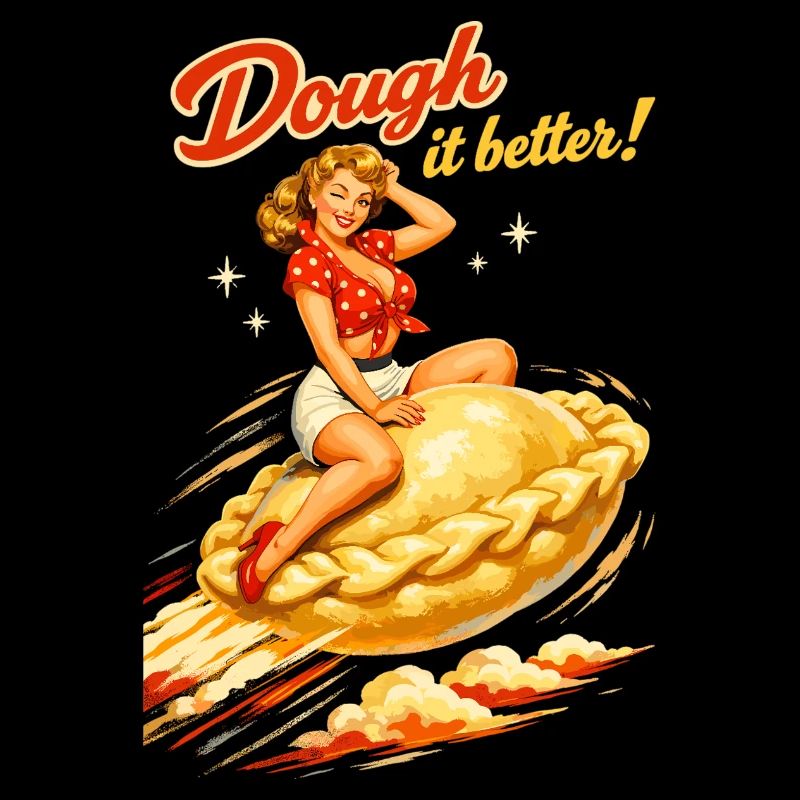 Pelmeni Pin-Up : Faites mieux ! Graphismes rétro
