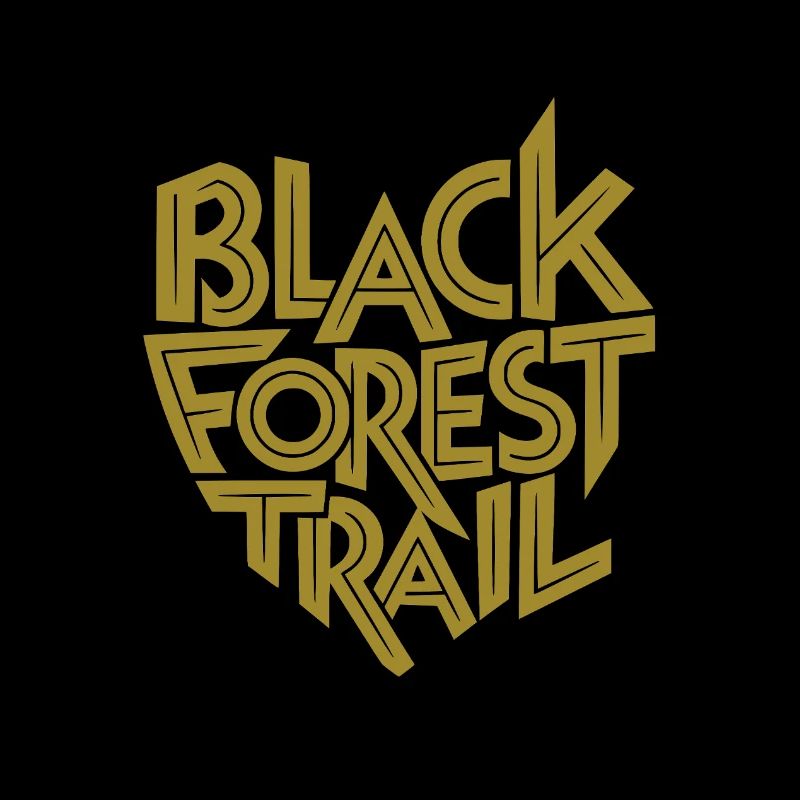Black Forest Trail Lettering