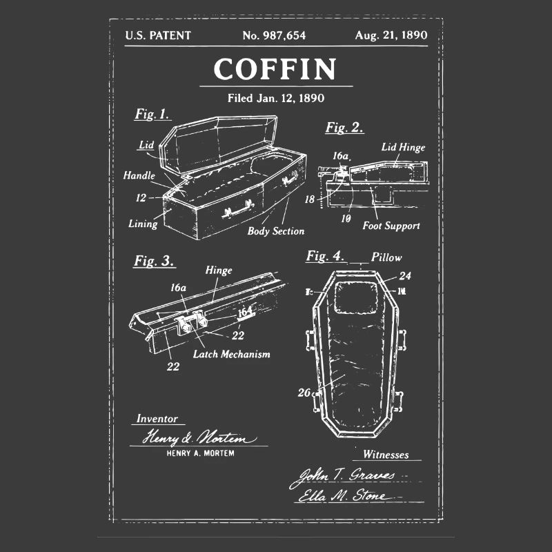 Coffin Blueprint Patent