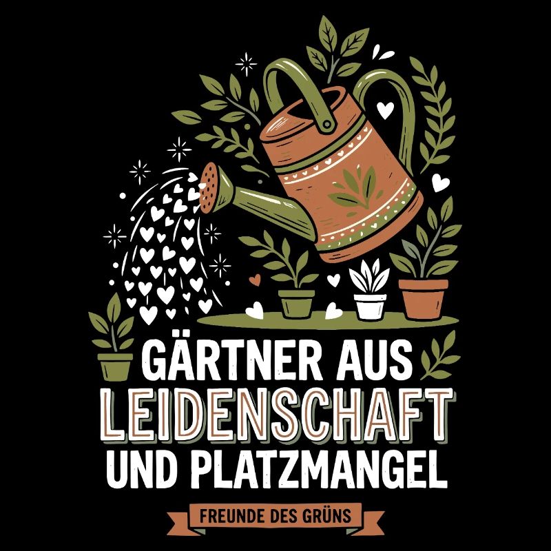Gärtner Balkon Platzmangel Spruch