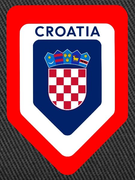 Kroatisches Wappen Emblem