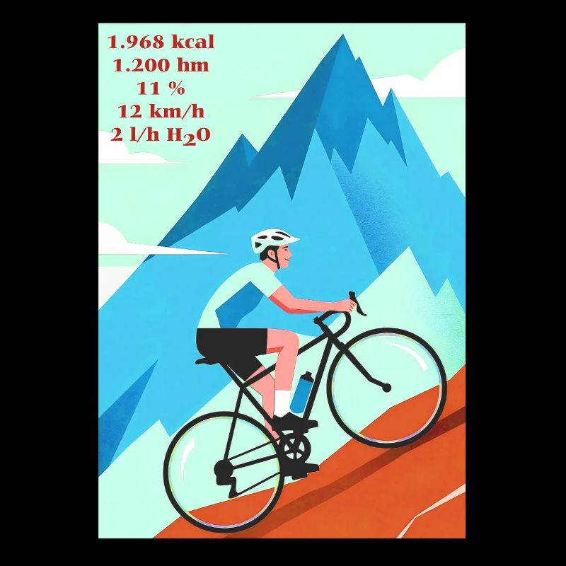 Das Rad und der Berg rufen