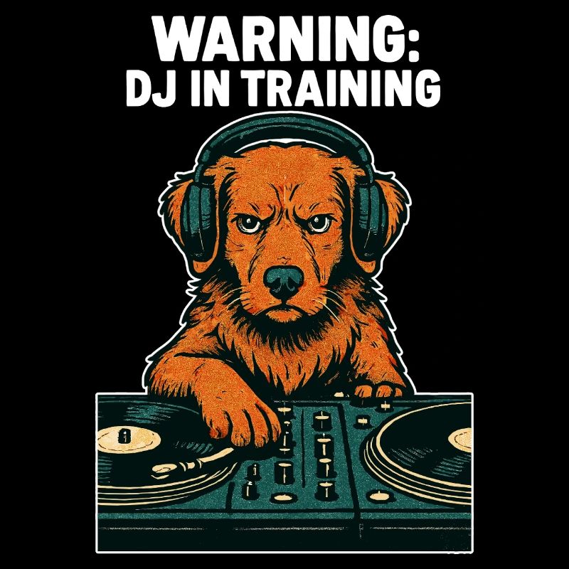 DJ Toller Hund – Warning: DJ in Training
