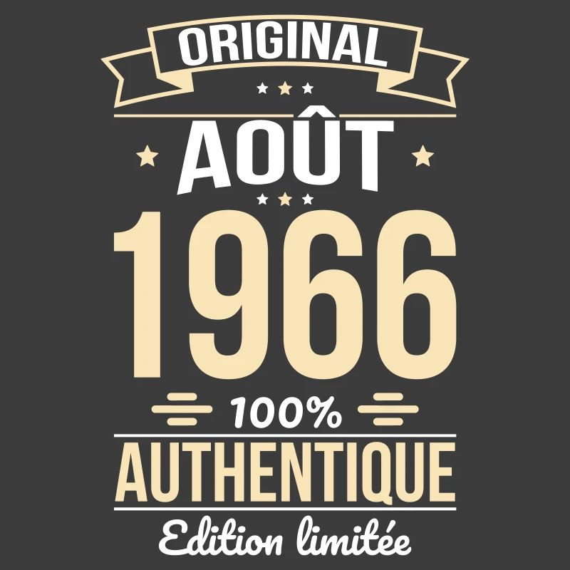 Anniversaire 60 ans - Original - Août 1966