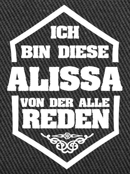 Geschenk für Alissa